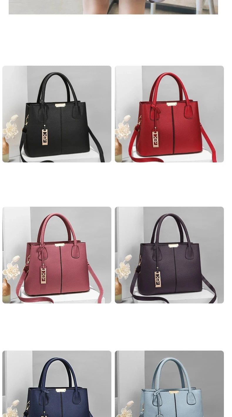 Famous Designer Brand Bags Women Leather Handbag New Luxury Ladies Purse