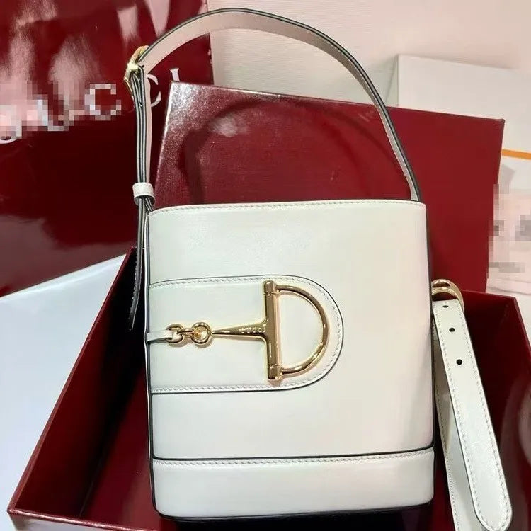 Chic Messenger Bag For Ladies, Popular Classic Elegant Leather Handbags, Designed By Luxury Brand And Famous Designer