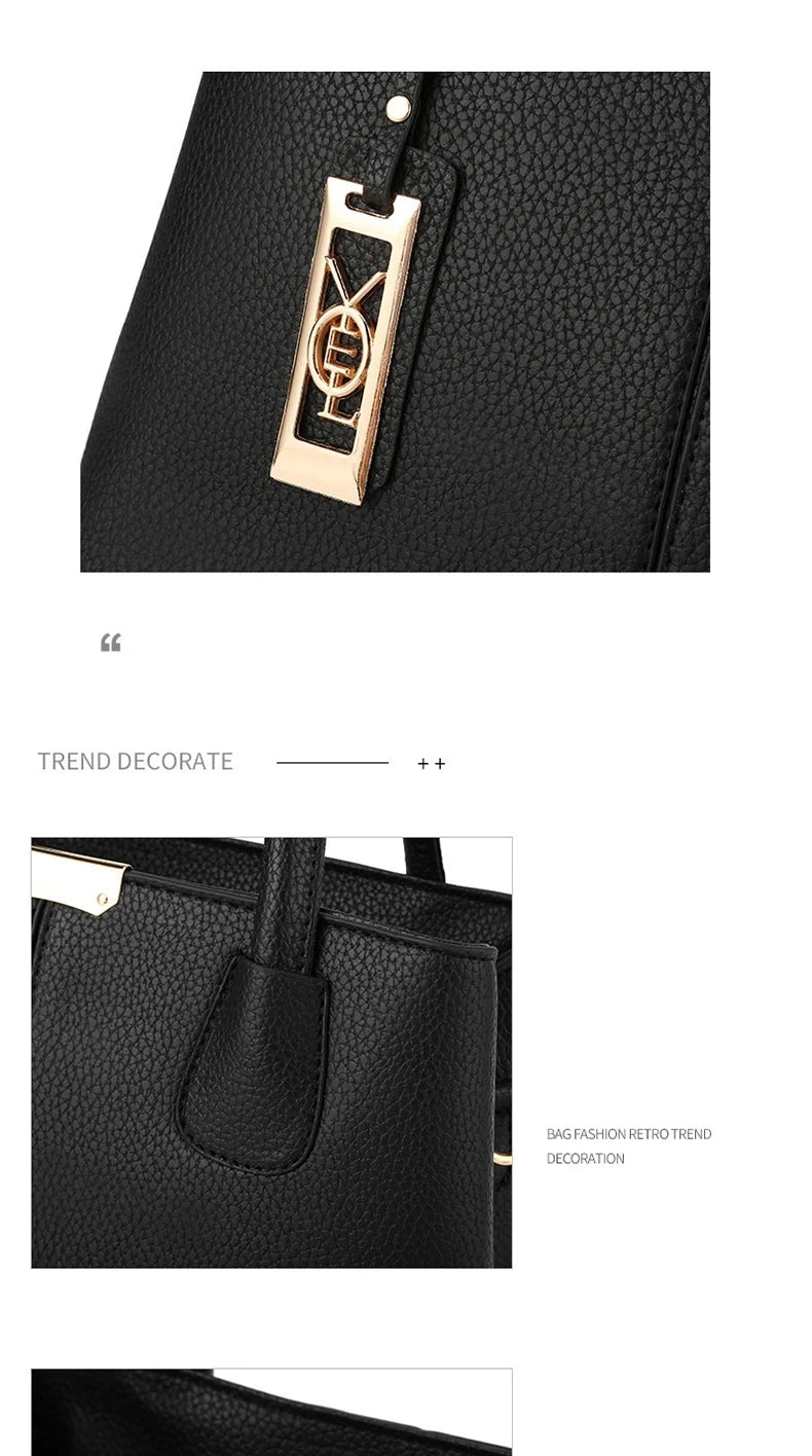 Famous Designer Brand Bags Women Leather Handbag New Luxury Ladies Purse