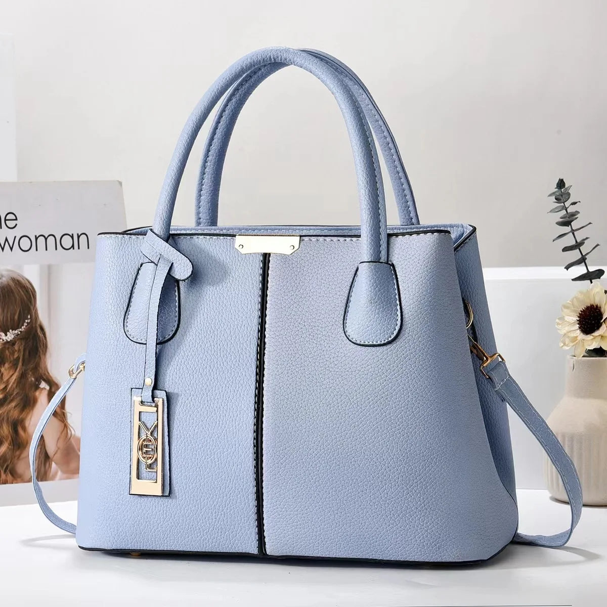 Famous Designer Brand Bags Women Leather Handbag New Luxury Ladies Purse
