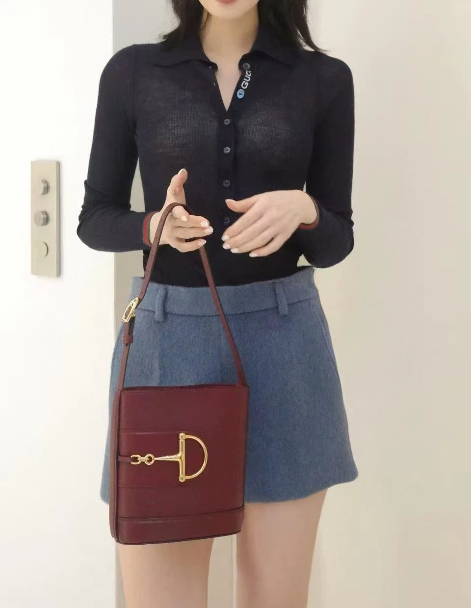 Chic Messenger Bag For Ladies, Popular Classic Elegant Leather Handbags, Designed By Luxury Brand And Famous Designer