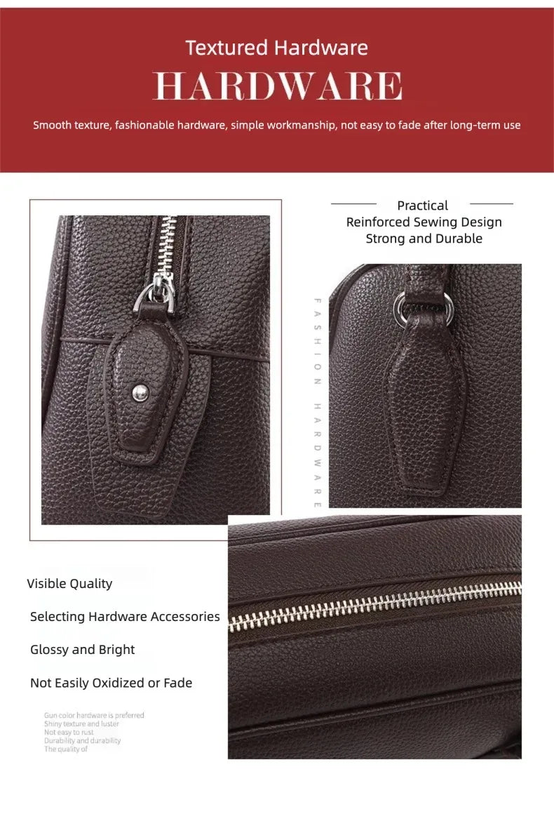 New Women's Handbags, Simple Casual Bags, Large-Capacity Briefcases, Fashionable Commuter Tote Bags, Retro-Style Water-Repellent Bowling Bags