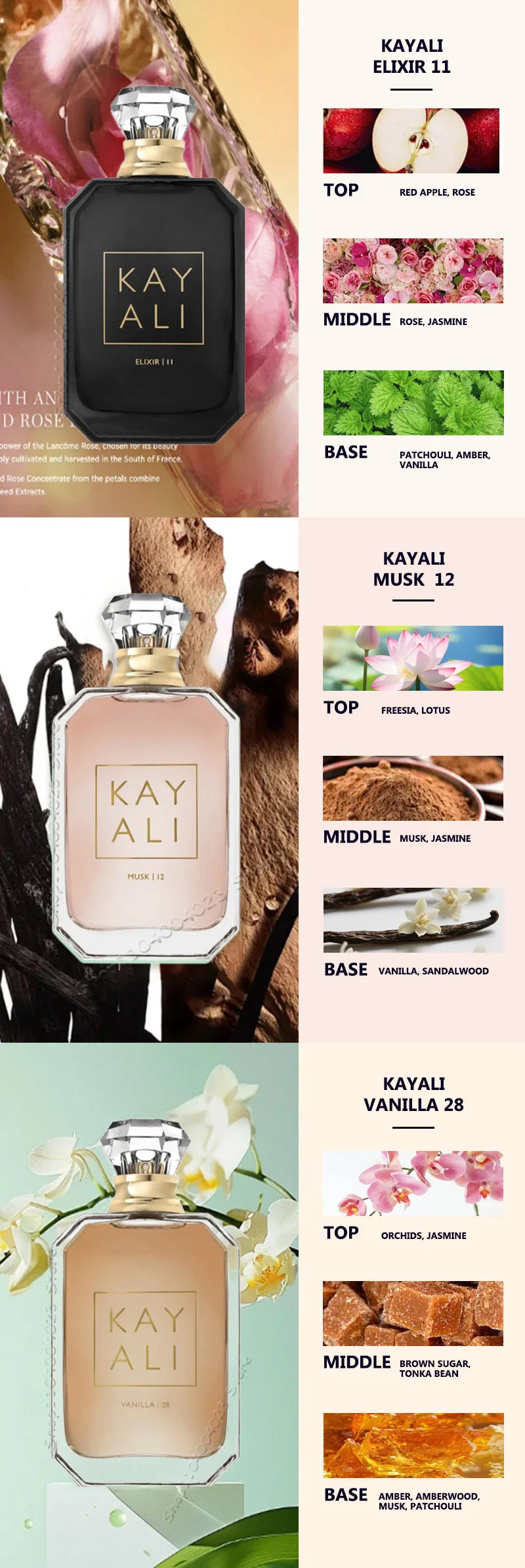 100ML KAYALI 48 Perfume Vanilla Candy Rock Sugar Eau de Parfum For Unisex Original Arabic Perfume Middle Eastern Brand Perfumes